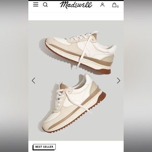 Madewell sneakers size 8.5